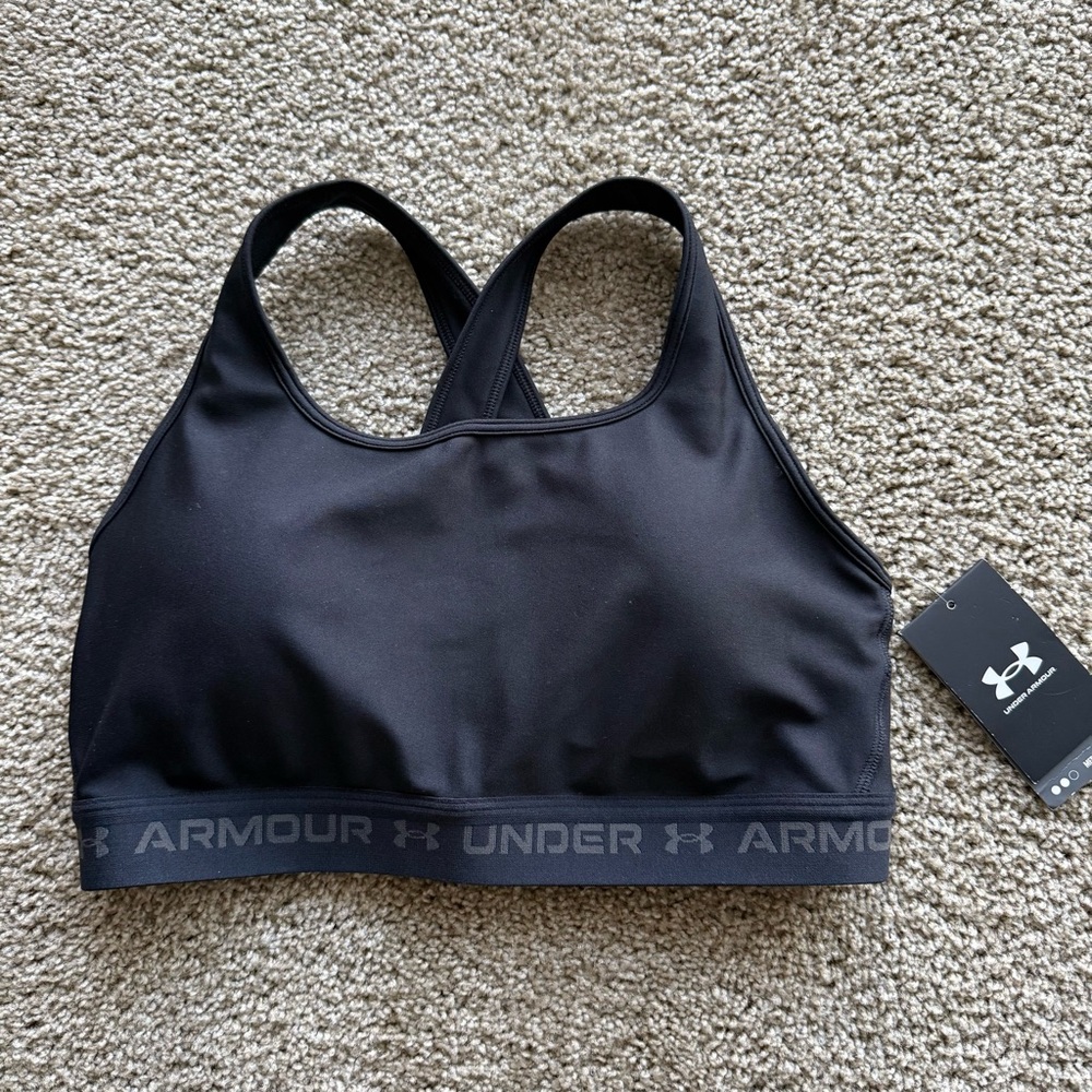 Under Armour Black Compression Women's Sports Bra